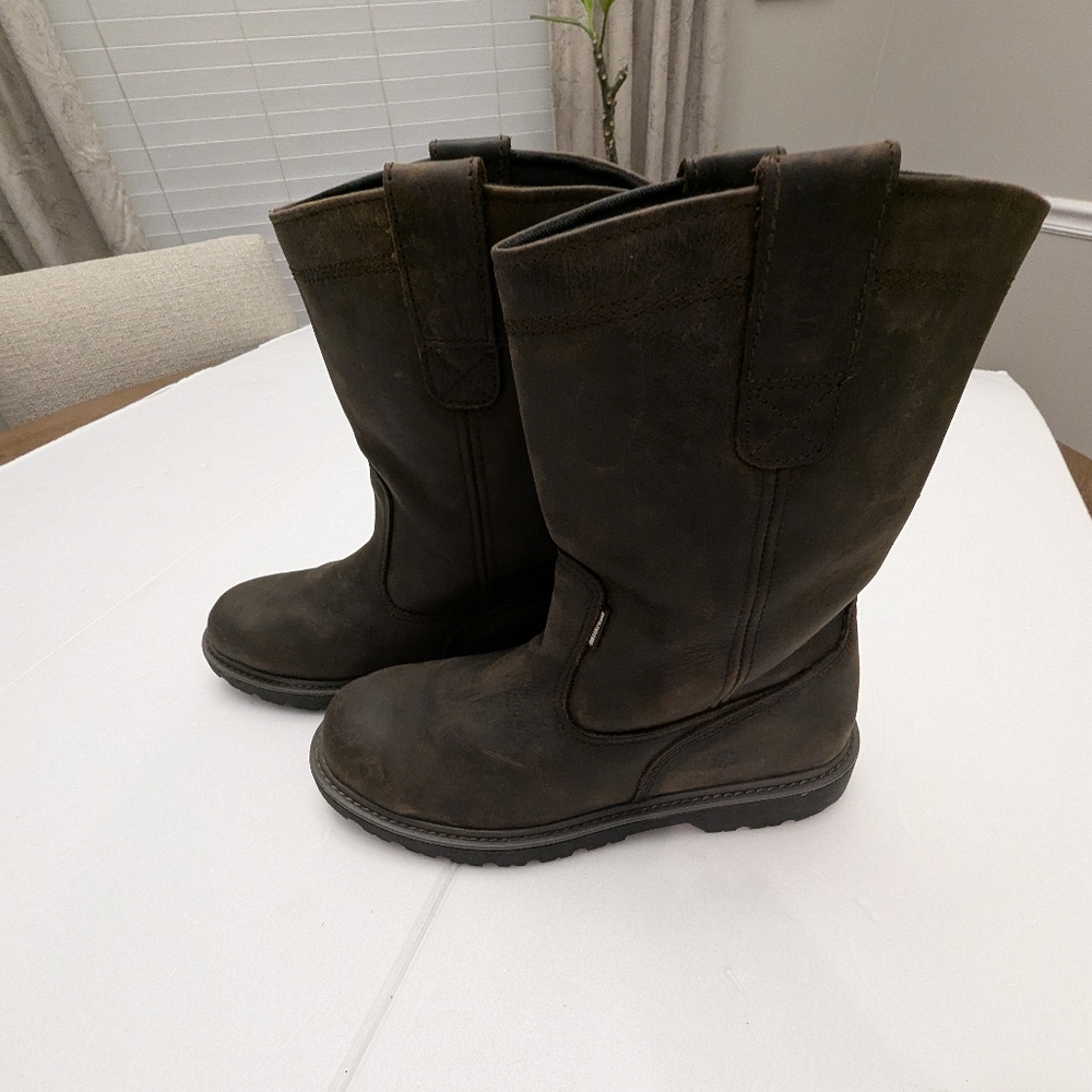 Wolverine Floohand Waterproof 10 In. Wellington Work Boots - Picture 3 of 7